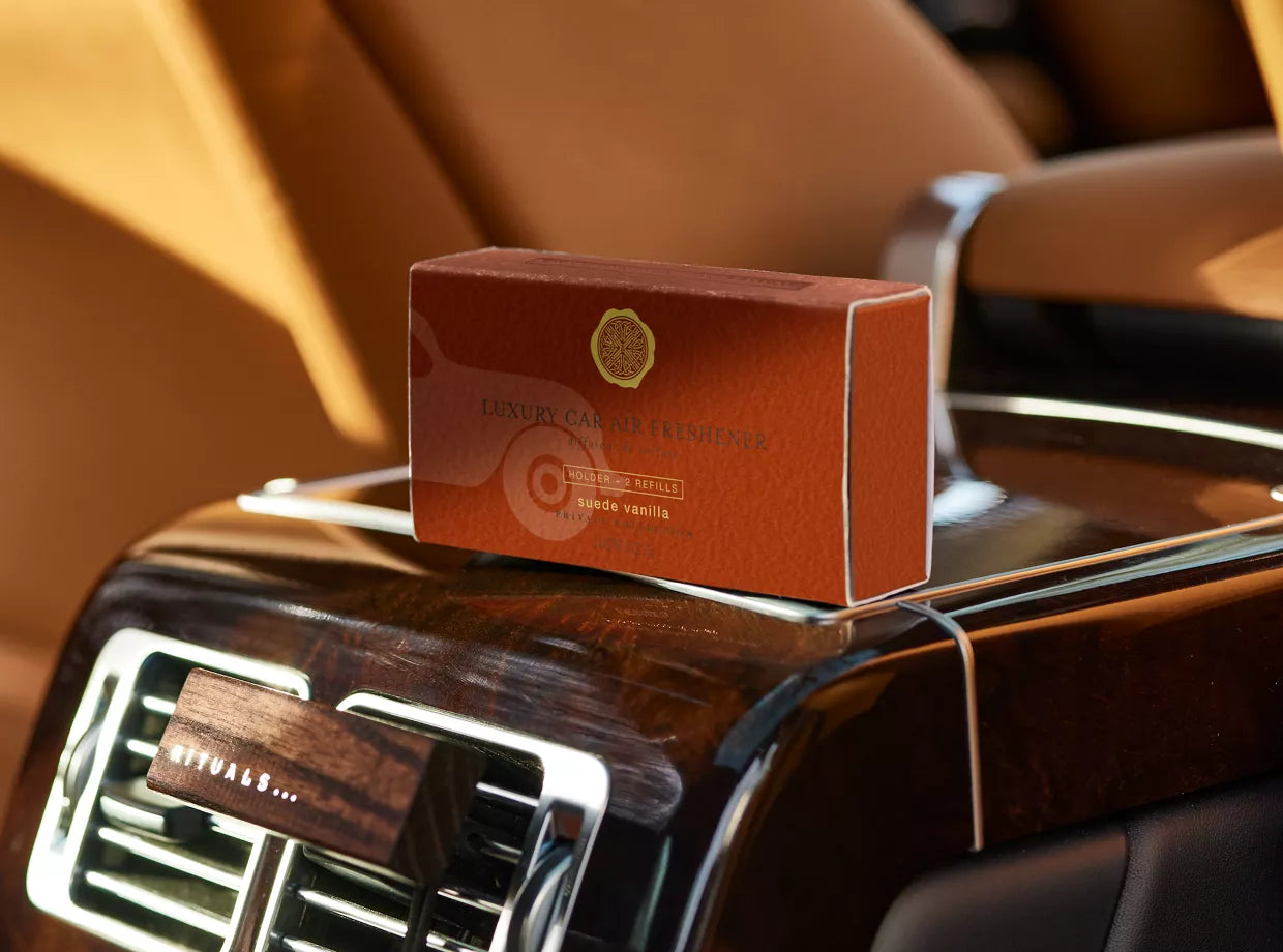 Suede Vanilla Car Air Freshener